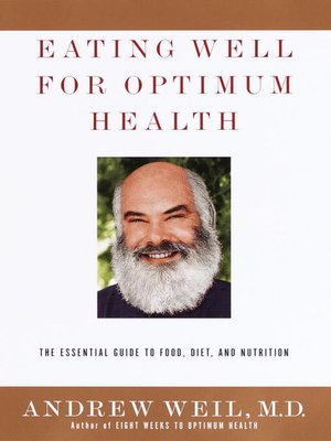 cover image of Eating Well for Optimum Health